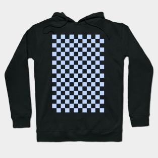 Blue Check Hoodie